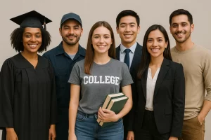 Graduates and young adults